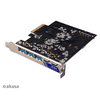 Akasa AK-PCCU3-09 PCI Express Low Profile kártya Akasa AK-PCCU3-09 PCI Express Low Profile kártya