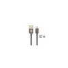 Swissten USB-A/USB-C Kábel 0,2m, szürke (71521102) Swissten USB-A/USB-C Kábel 0,2m, szürke (71521102)