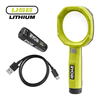 Ryobi RML4-120G 4V USB Lithium™ svjetiljka s povećalom Ryobi RML4-120G 4V USB Lithium™ svjetiljka s povećalom