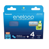 Panasonic eneloop BK-3MCDEC4BE AA/ceruza 2000mAh Ni-MH akkumulátor, 4db + akkubox