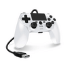 Cirka Nuforce PS4/PC/Mac Vezetékes kontroller, fehér (M07527-WH)