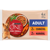 PURINA ONE Mini Adult marhával és csirkével szószban, nedves eledel felnőtt kutyáknak 4x85g PURINA ONE Mini Adult marhával és csirkével szószban, nedves eledel felnőtt kutyáknak 4x85g