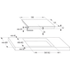 Gorenje ISC645BSC Indukciós főzőlap Gorenje ISC645BSC Indukciós főzőlap
