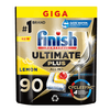Finish Ultimate Plus All in 1 mosogatógép-kapszula, Lemon, 90 db + Finish Shine & Protect Rinse Aid öblítőszer gépi mosogatáshoz, Citrom illat, 800 ml Finish Ultimate Plus All in 1 mosogatógép-kapszula, Lemon, 90 db + Finish Shine & Protect Rinse Aid öblítőszer gépi mosogatáshoz, Citrom illat, 800 ml
