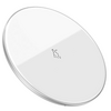 Baseus vezeték nélküli gyors töltő Qi 15W, fehér Baseus vezeték nélküli gyors töltő Qi 15W, fehér