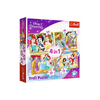 Trefl Disney Princess - Boldog nap - 4 az 1-ben puzzle (34385) Trefl Disney Princess - Boldog nap - 4 az 1-ben puzzle (34385)