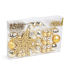 Family 58774A Karácsonyfadísz szett, arany, 66 db Family 58774A Karácsonyfadísz szett, arany, 66 db
