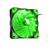 NATEC GENESIS 120x120 mm gépházhűtő, zöld LED NATEC GENESIS 120x120 mm gépházhűtő, zöld LED