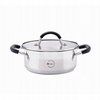 Bergner SG-8057 Lábas fedővel, 24cm, 3.5l