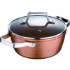 Bergner Origen Lábas fedővel, 20 cm (BG-34523-BK-KF)
