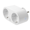 Deltaco SH-P02E Okos WiFi dupla aljzat Deltaco SH-P02E Okos WiFi dupla aljzat