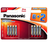 Panasonic,1,5V AAA elem 8db