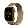 Apple Watch Series 12 GPS+Cellular, 46 mm ragyogó arany titán tok, milánói szíj S/M (MJGU4MP/A)