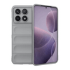 Gigapack Poco F6 Pro Szilikon tok, szürke (GP-158629)