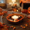 Bewello 56641 Halloween-i teamécses tartó - tök