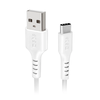 SBS USB-A/USB-C Kábel 18W, 1,5m, fehér