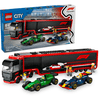 LEGO® City F1® kamion s RB20 i AMR24 F1® automobilima (60445) LEGO® City F1® kamion s RB20 i AMR24 F1® automobilima (60445)