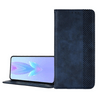 Gigapack Tecno Spark 20 Bőr hatású flip tok, sötétkék (GP-157959)