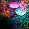 Száloptikás szolár medúza színes LED