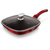 Berlinger Haus BH1613N Metallic Line Burgundy Edition Grill serpenyő fedővel, 28 cm Berlinger Haus BH1613N Metallic Line Burgundy Edition Grill serpenyő fedővel, 28 cm