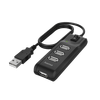 USB 2.0 HUB 1:4 KAPCSOLÓS BUSPOWERED