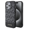 CG Mobile Guess Apple iPhone 15 Pro műanyag tok, fekete (GUHMP15LHGCFSEK)