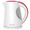 Vízforraló, 2200W, 1.5L, fehér/piros Vízforraló, 2200W, 1.5L, fehér/piros