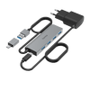 Hama 200138 USB 3.2 GEN1 HUB 1:4 PORT + 1TYPE-C 5GB/s + USB TYPE-C OTG Hama 200138 USB 3.2 GEN1 HUB 1:4 PORT + 1TYPE-C 5GB/s + USB TYPE-C OTG