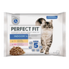 Perfect Fit Indoor macskaeledel, húsválaszték, 4 x 85 g