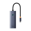 Baseus UltraJoy 5-Port HUB dokkoló állomás, szürke (B0005280181100)