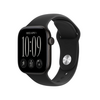 Apple Watch Series 12 GPS+Cellular, 42 mm fekete alumíniumtok, fekete sportszíj, S/M (MJG04MP/A)