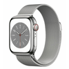 Apple Watch Series 8 Cellular 45mm ezüst rozsdamentes tok, ezüst milánói pánt (MNKJ3CM/A) Apple Watch Series 8 Cellular 45mm ezüst rozsdamentes tok, ezüst milánói pánt (MNKJ3CM/A)