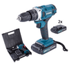 Hyundai HYD-20VE-Li-2 Akkus fúró ütvefúró-csavarozó, 2 db akku Hyundai HYD-20VE-Li-2 Akkus fúró ütvefúró-csavarozó, 2 db akku