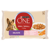 Purina ONE mini Delicate Lazaccal, rizzsel és sárgarépával 4x100 g