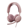 Logitech Zone Wired 2 headset, rózsaszín (981-001620) Logitech Zone Wired 2 headset, rózsaszín (981-001620)