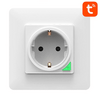 Avatto N-WOT10-EU-W TUYA WiFi fali aljzat, fehér Avatto N-WOT10-EU-W TUYA WiFi fali aljzat, fehér