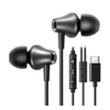 Ugreen EP105 Vezetékes fülhallgató, USB-C, fekete (35754) Ugreen EP105 Vezetékes fülhallgató, USB-C, fekete (35754)