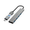 Hama 200141 USB 3.2 GEN1 HUB 1:4 PORT 5GB/s + USB TYPE-C OTG Hama 200141 USB 3.2 GEN1 HUB 1:4 PORT 5GB/s + USB TYPE-C OTG