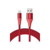 Anker A8452H93 PowerLine+ C89 USB-Lightning kábel, 0.9 m, piros