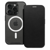 Gigapack iPhone 15 Plus Bőr hatású MagSafe flip tok, fekete (GP-159783) Gigapack iPhone 15 Plus Bőr hatású MagSafe flip tok, fekete (GP-159783)