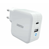 PD65W Type-C + USB EU wall charger