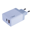 Akyga USB Töltő AK-CH-13 USB-A + USB-C PD 5-12V / max. 3A 36W Quick Charge 3.0 Akyga USB Töltő AK-CH-13 USB-A + USB-C PD 5-12V / max. 3A 36W Quick Charge 3.0
