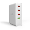 SBS Utazó adapter töltő PD 100W fehér