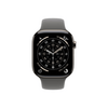 Apple Watch Series 11 GPS + Cellular, 42 mm-es natúr titántok, kőszürke sportpánt M/L (MF8N4MP/A) Apple Watch Series 11 GPS + Cellular, 42 mm-es natúr titántok, kőszürke sportpánt M/L (MF8N4MP/A)