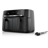 Bosch MAFD440B7 Serie 4 Kétfiókos Air Fryer, fekete
