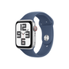 Apple Watch SE (2024) GPS + Cellular – 44 mm-es ezüst alumíniumtok, denimszínű sportszíj - S/M (MXGP3QH/A) Apple Watch SE (2024) GPS + Cellular – 44 mm-es ezüst alumíniumtok, denimszínű sportszíj - S/M (MXGP3QH/A)