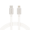 Swissten USB-C/Lightning adat- és töltőkábel, 2 m (71529202)