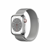 Apple Watch Series 8 Cellular 41mm ezüst roszdamentes tok , ezüst milánói pánt (MNJ83CM/A) Apple Watch Series 8 Cellular 41mm ezüst roszdamentes tok , ezüst milánói pánt (MNJ83CM/A)