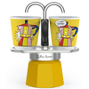 Bialetti Mini Express Lichtenstein kotyogós kávéfőző szett (1405/MR) Bialetti Mini Express Lichtenstein kotyogós kávéfőző szett (1405/MR)