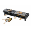 Raclette grill, fekete&fa